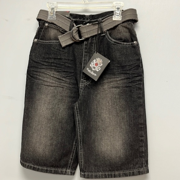 English black denim shorts! NWT! - Picture 1 of 5